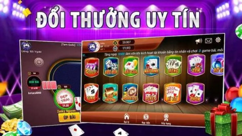 Lý do game bài đổi thưởng qua ngân hàng thu hút người chơi 